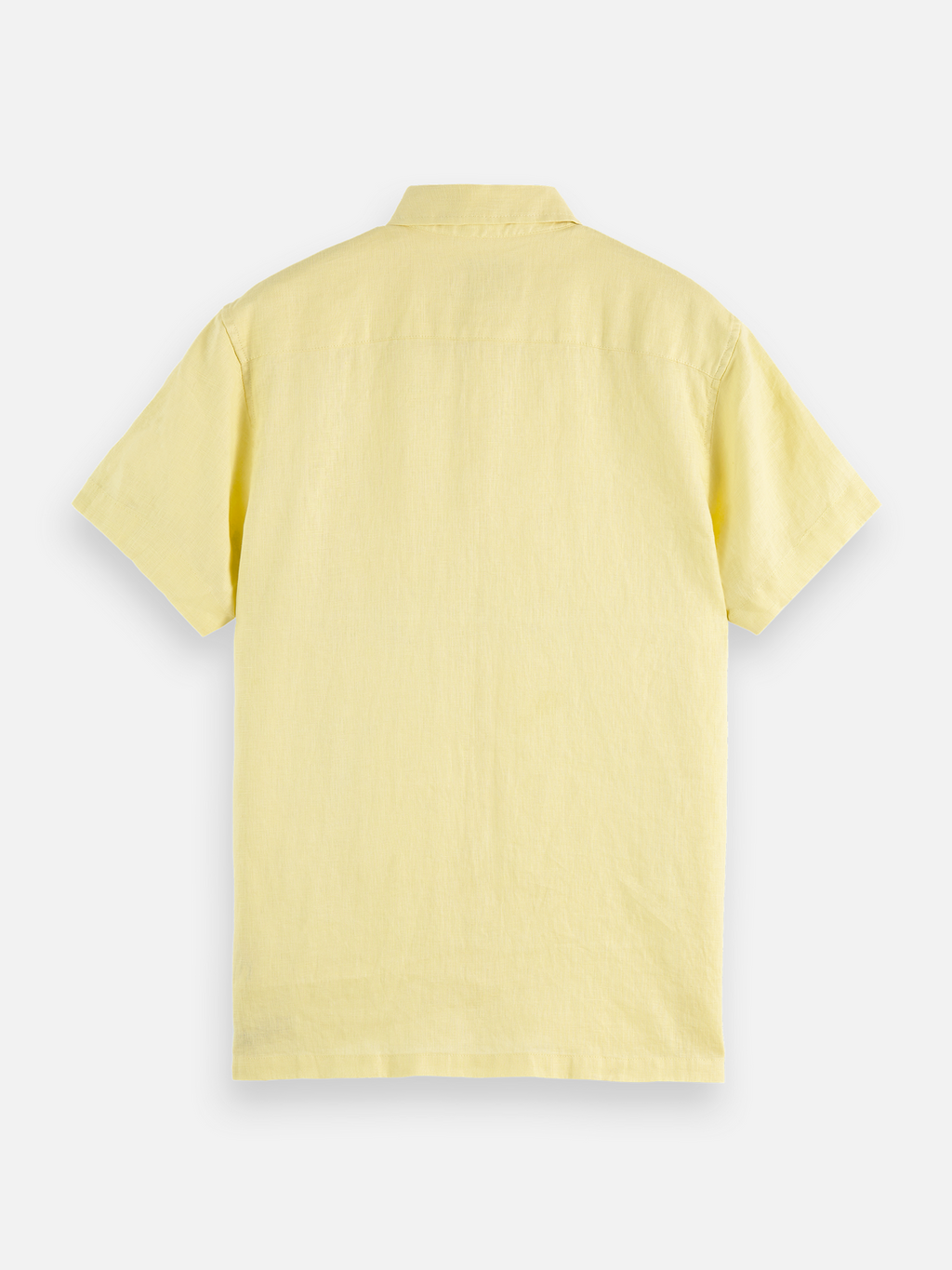 Essentials – Linen Regular-Fit Short Sleeve Shirt