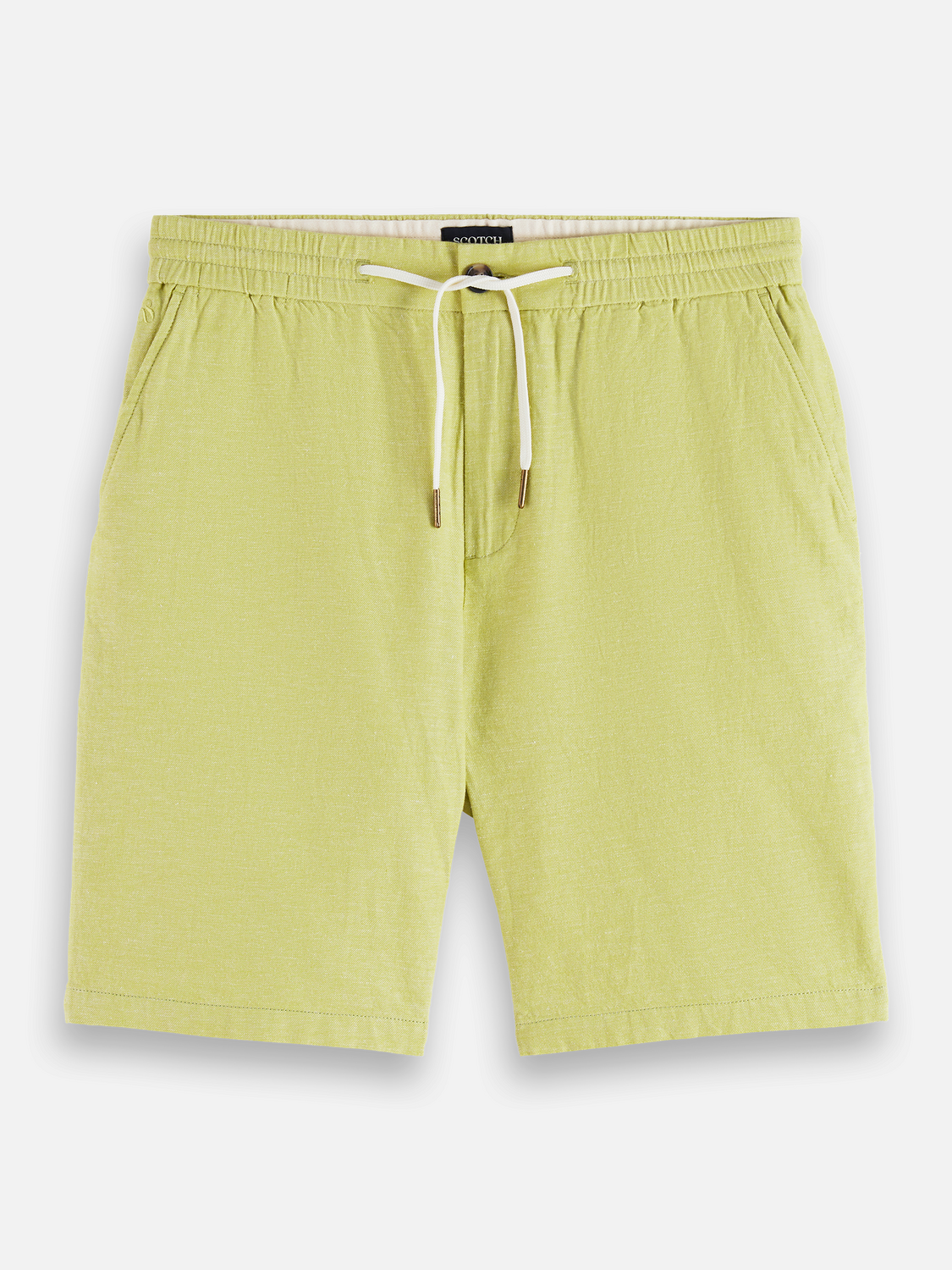 Essentials – Fave Cotton Linen Regular-Fit Chino Shorts