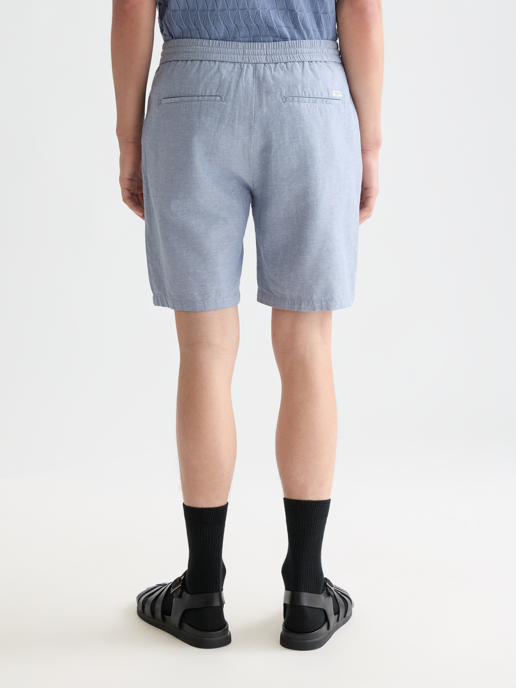Essentials – Fave Cotton Linen Regular-Fit Chino Shorts