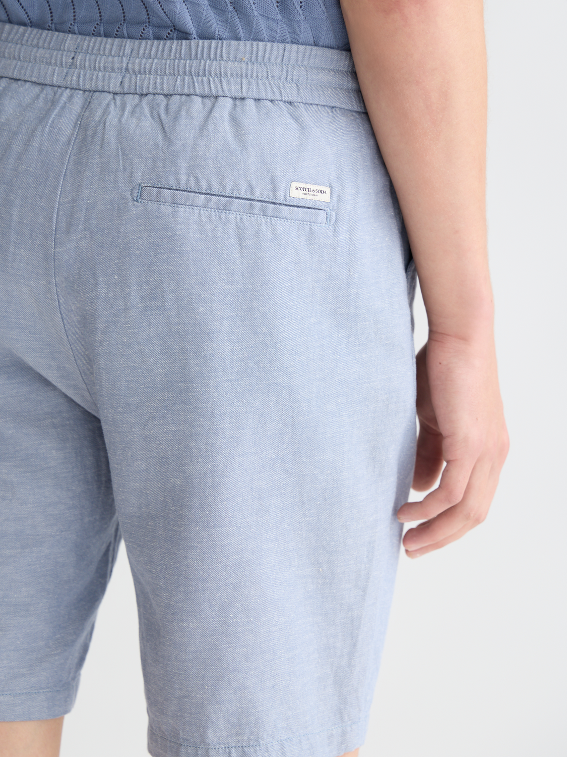 Essentials – Fave Cotton Linen Regular-Fit Chino Shorts