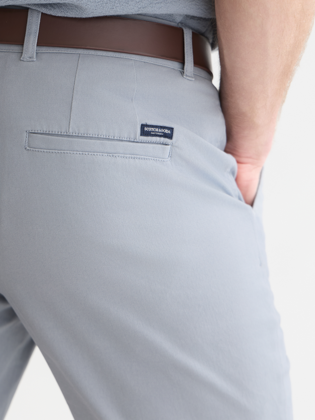 Essentials Stuart Stretch Cotton Twill Chino