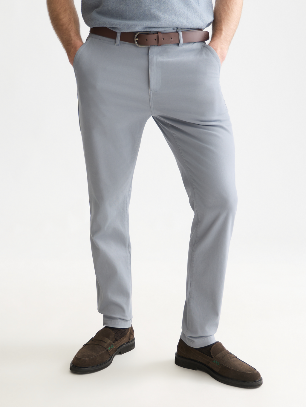 Essentials Stuart Stretch Cotton Twill Chino