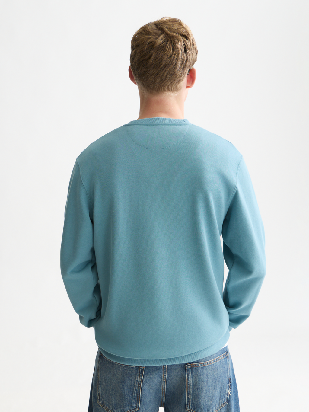 Essentials Logo Badge Regular-Fit Sweatshirt
