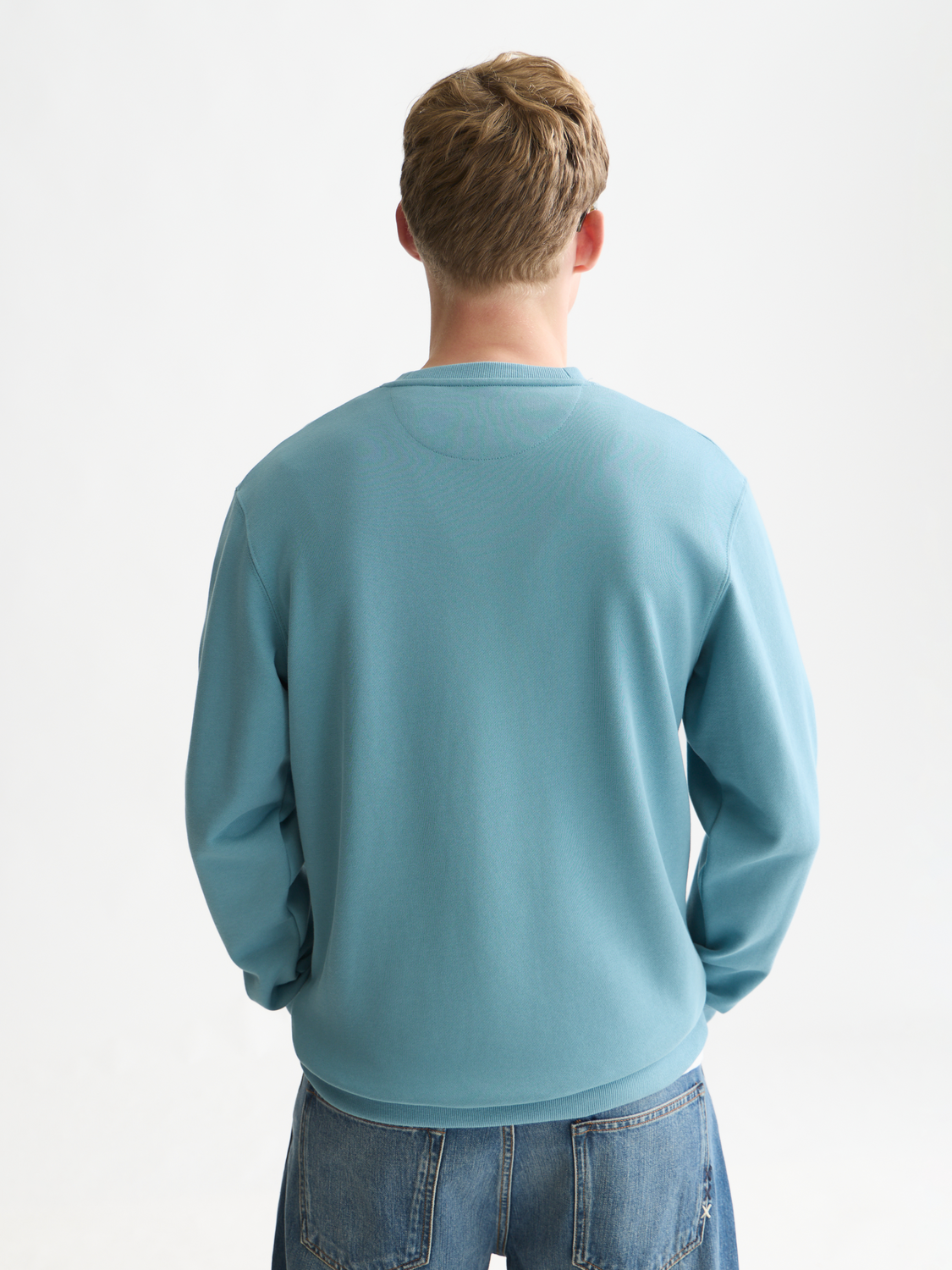 Essentials Logo Badge Regular-Fit Sweatshirt