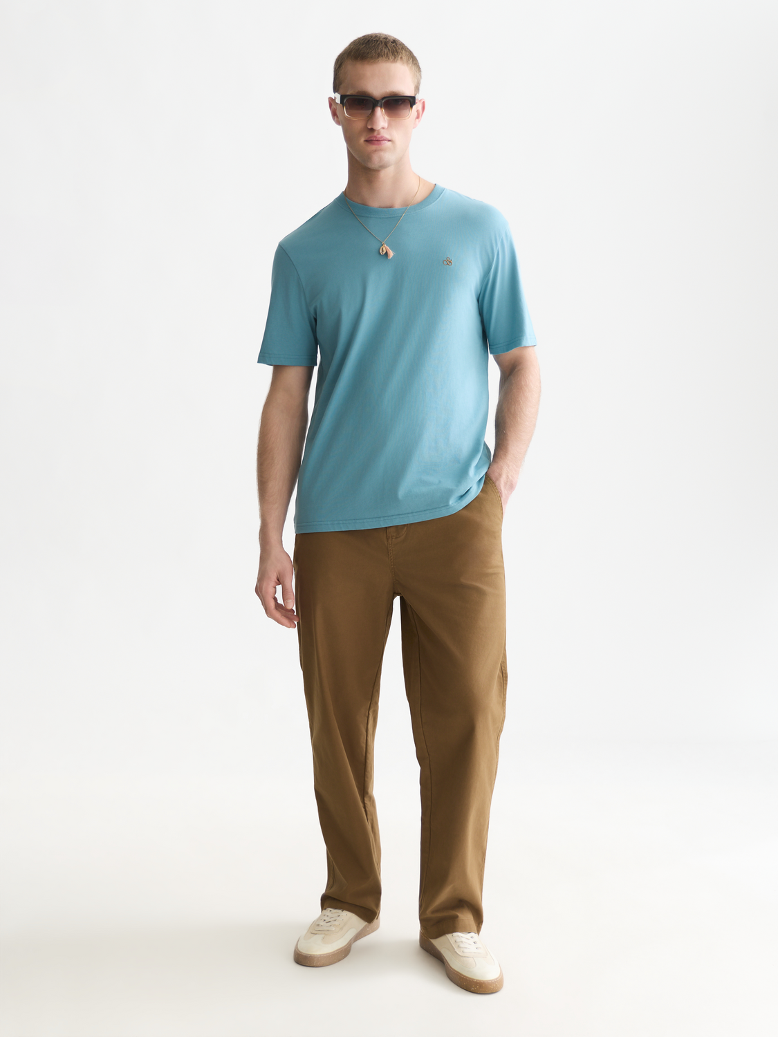 Essentials Chest Logo Regular-Fit T-Shirt