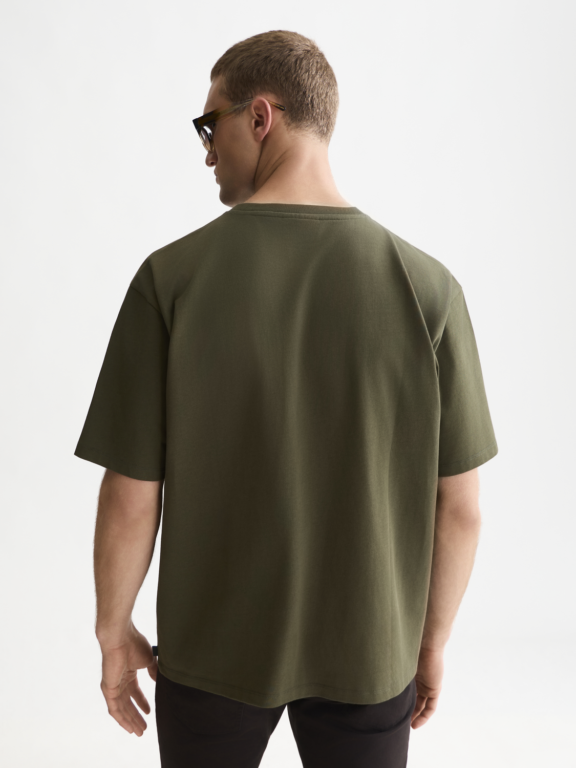 Essentials 3 Crosses Chest Pocket Loose-Fit T-Shirt