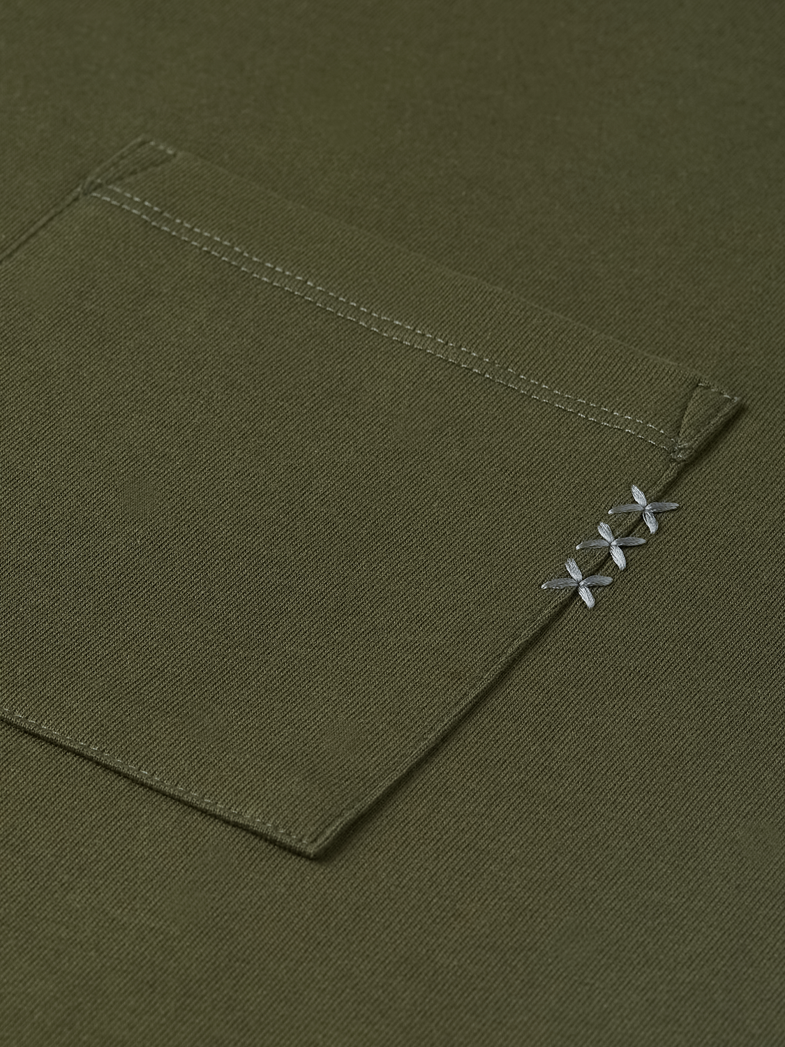 Essentials 3 Crosses Chest Pocket Loose-Fit T-Shirt
