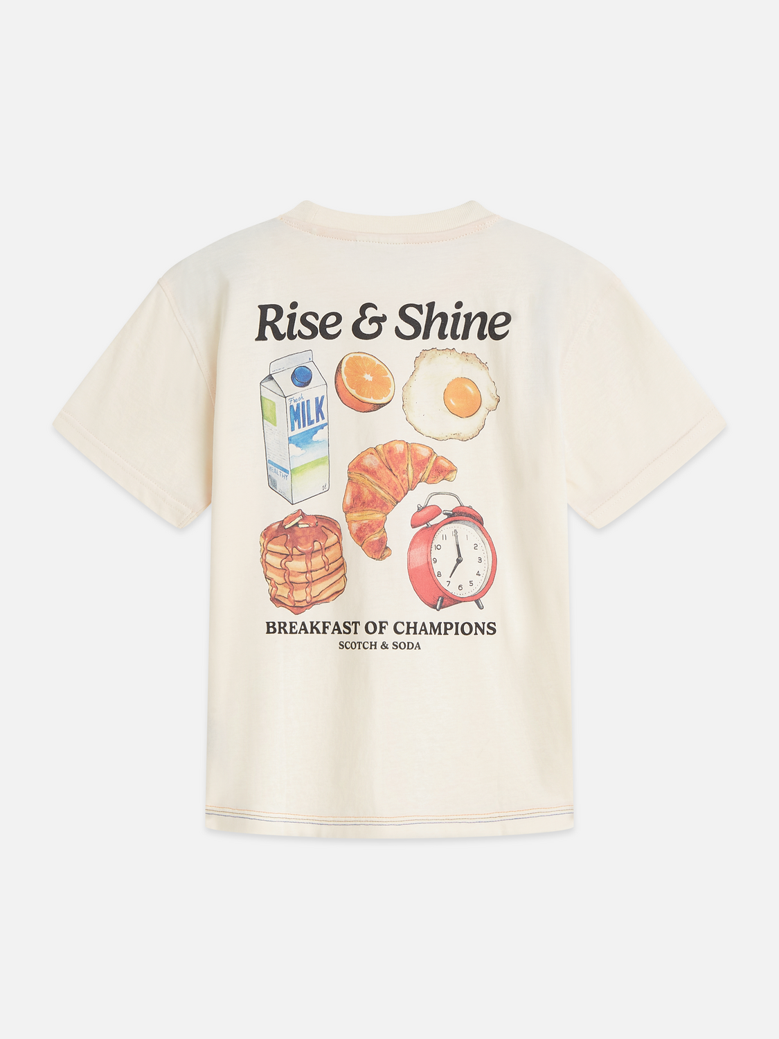 Boys' Relaxed-Fit T-Shirt With Front And Back Artwork
