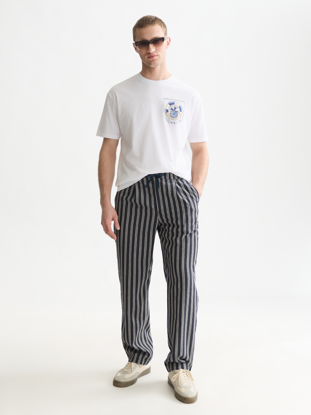 Front And Back Artwork  Relaxed-Fit T-Shirt