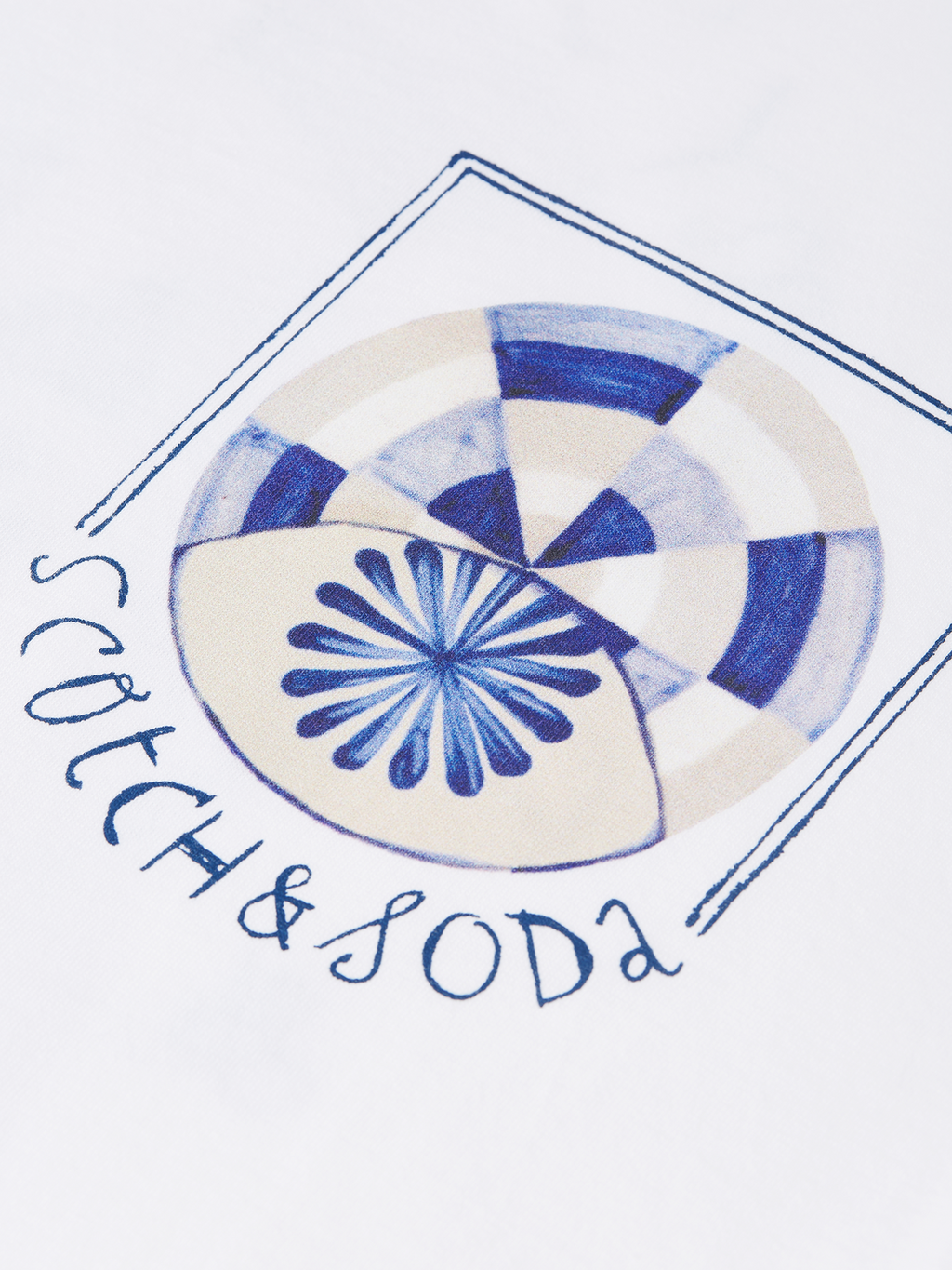 Front And Back Artwork  Relaxed-Fit T-Shirt