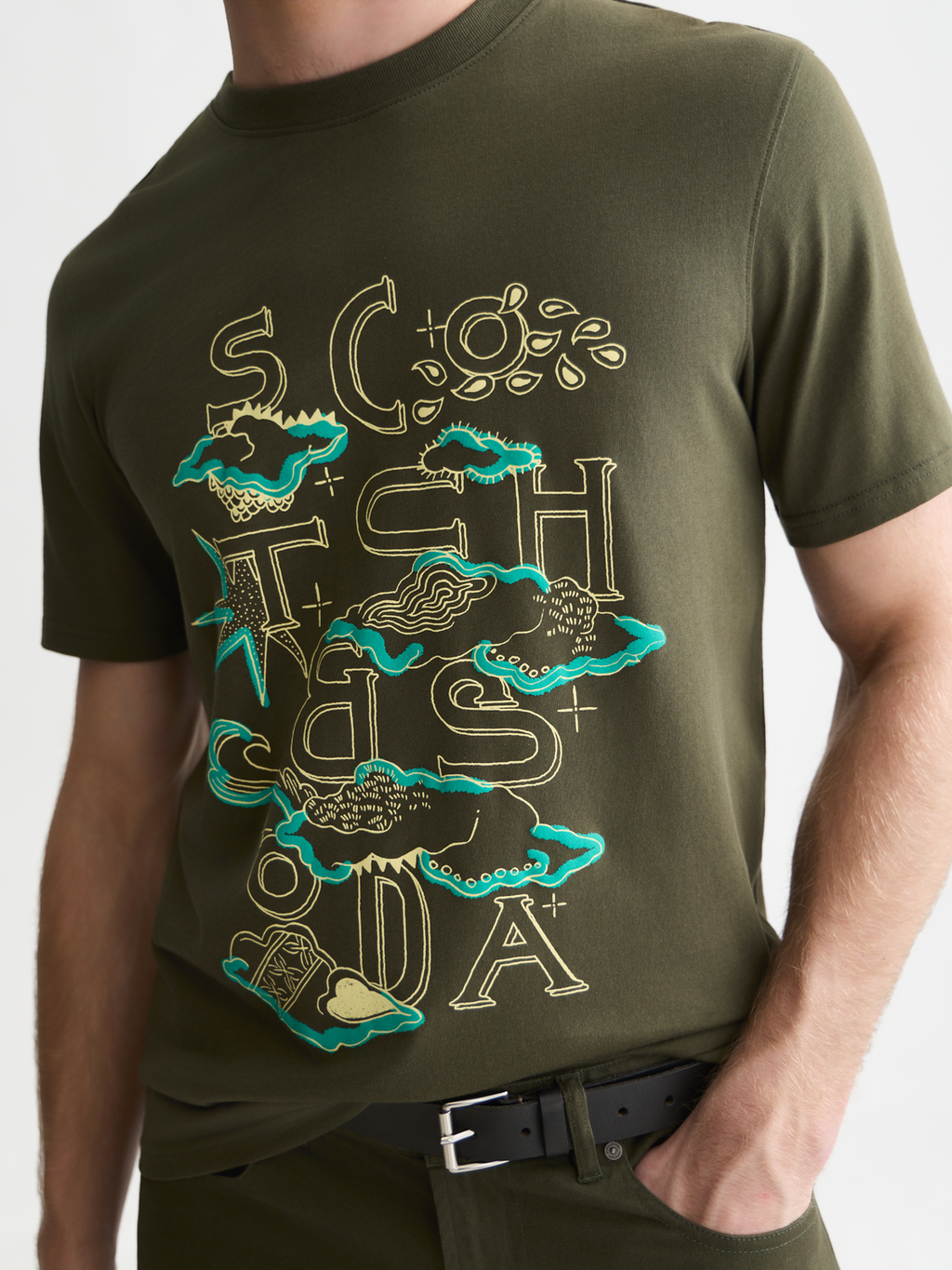 Front Artwork Regular-Fit T-Shirt