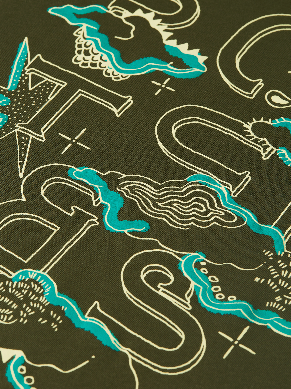 Front Artwork Regular-Fit T-Shirt