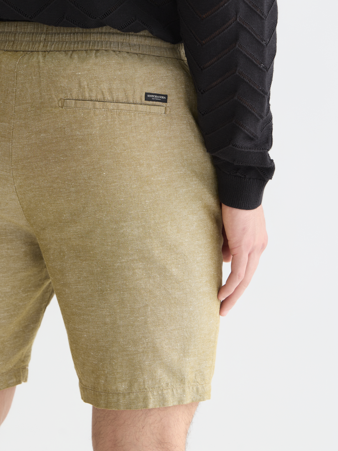 Essentials – Fave Cotton Linen Regular-Fit Chino Shorts