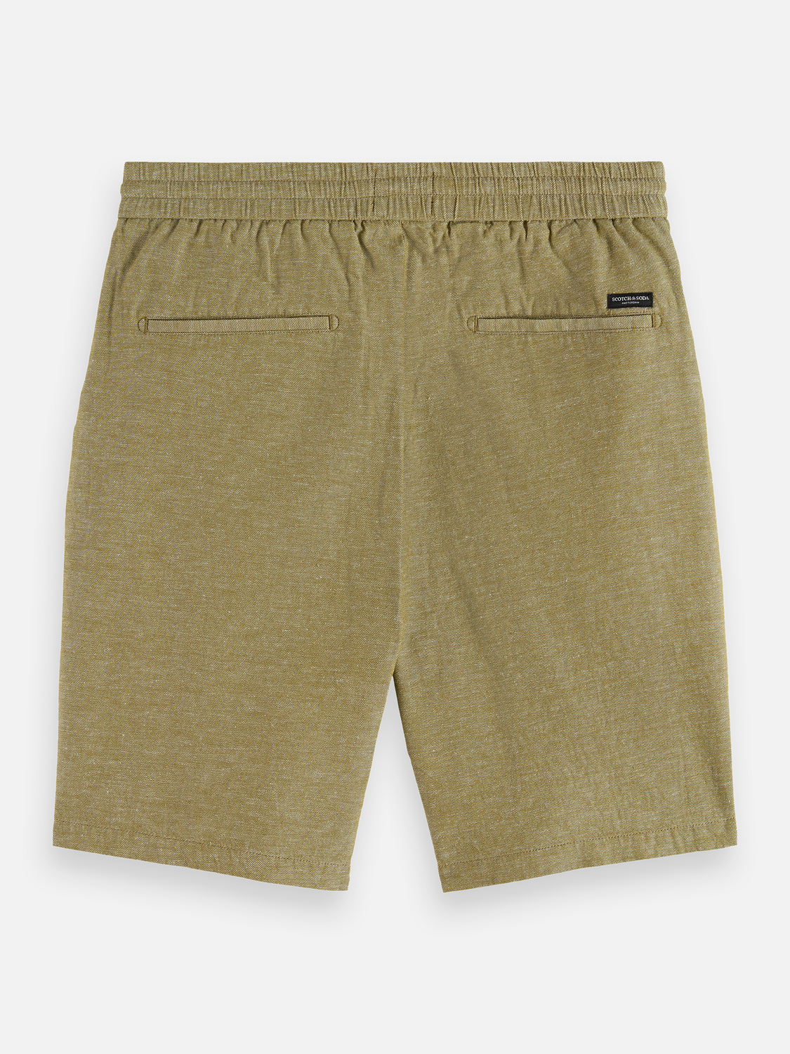 Essentials – Fave Cotton Linen Regular-Fit Chino Shorts