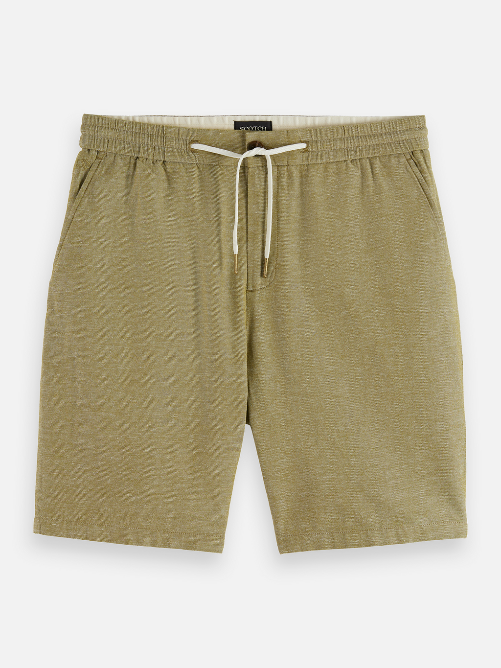 Essentials – Fave Cotton Linen Regular-Fit Chino Shorts