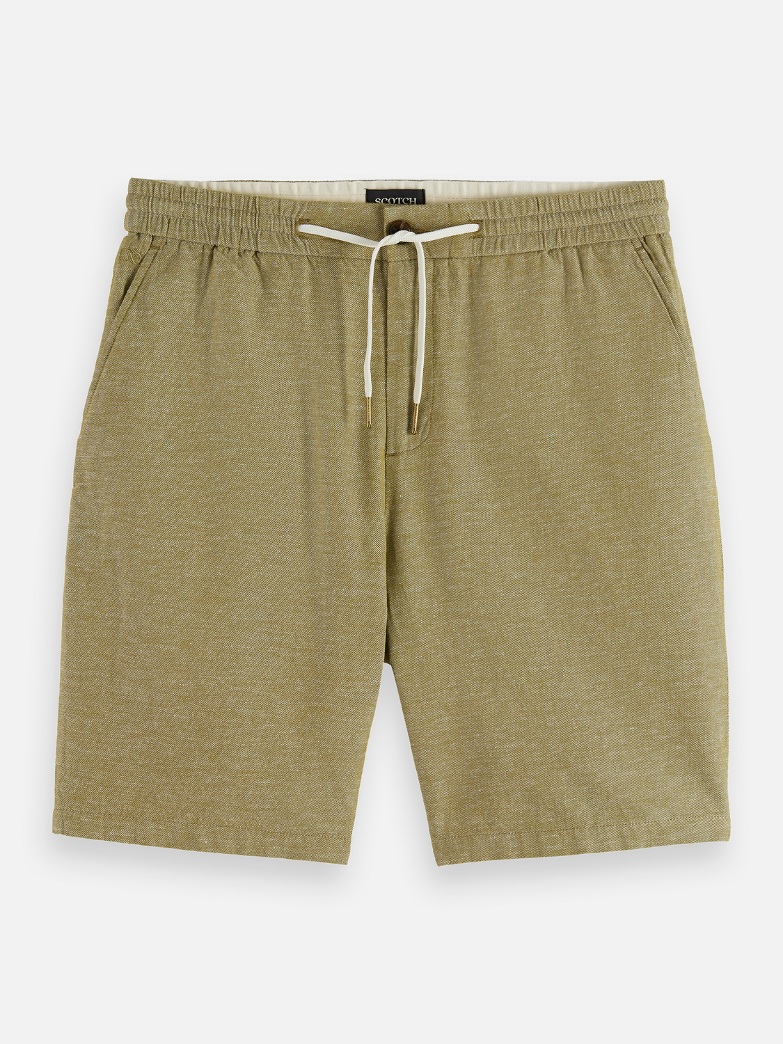Essentials – Fave Cotton Linen Regular-Fit Chino Shorts