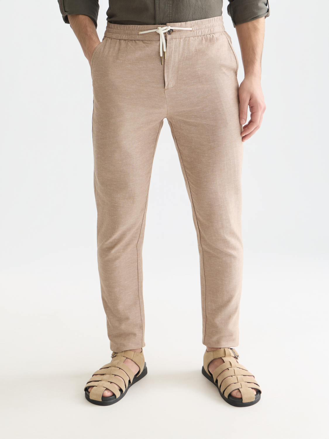 Essentials – Warren Cotton Linen Jogger