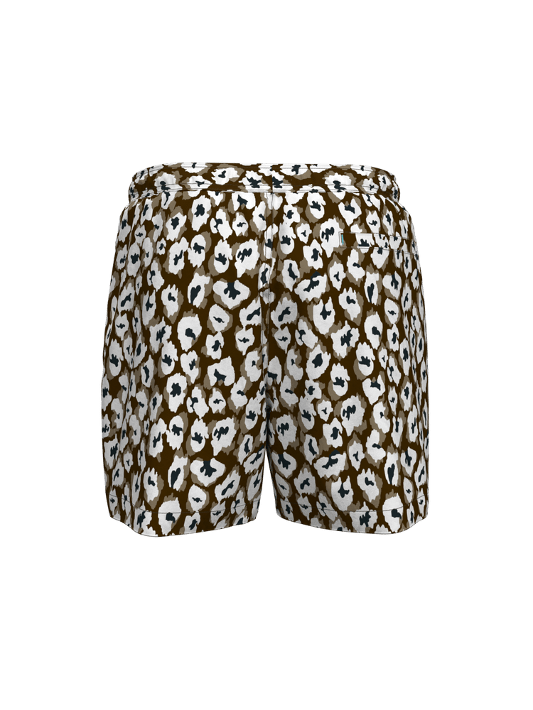 Animal Printed Swim Shorts