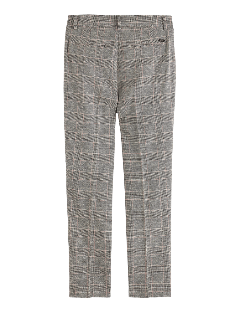 Lowry Mid Rise Slim Prince Of Wales Pant