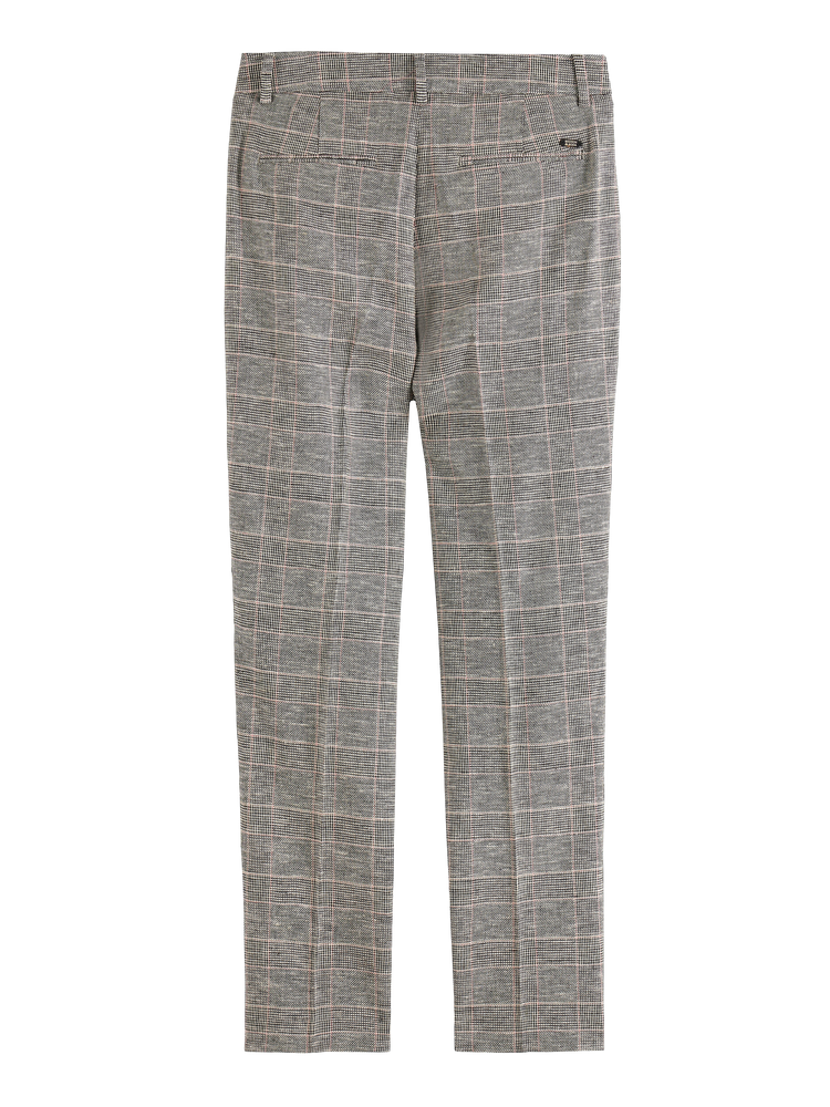 Lowry - Mid Rise Slim Prince Of Wales Pant
