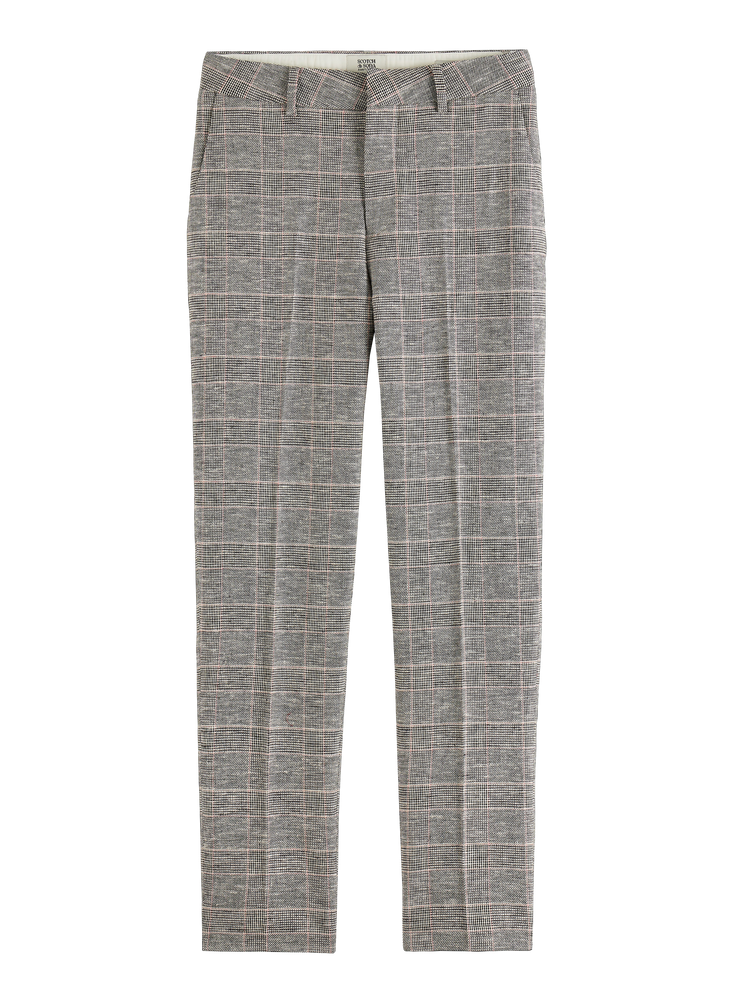 Lowry - Mid Rise Slim Prince Of Wales Pant