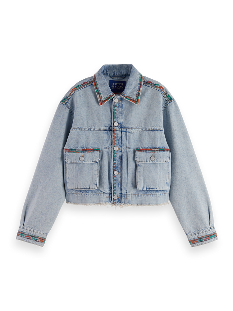 Scotch and soda jean jacket discount