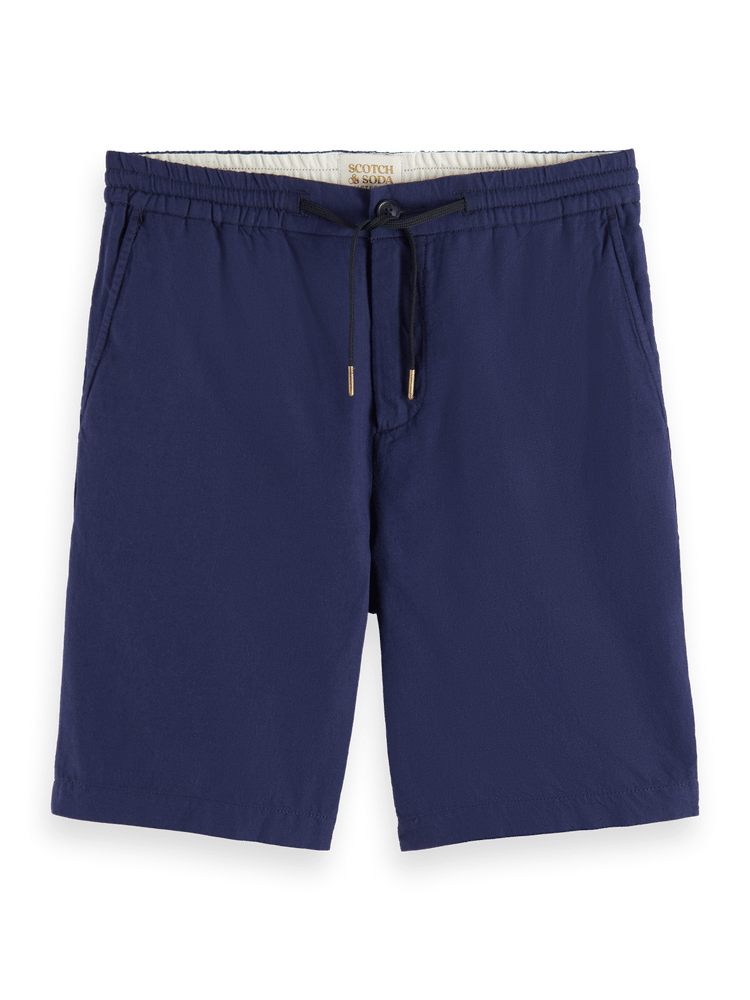 Fave Cotton-Linen Twill Bermuda Shorts