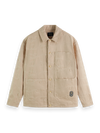 Robe Jacquard Twill Overshirt Jacket