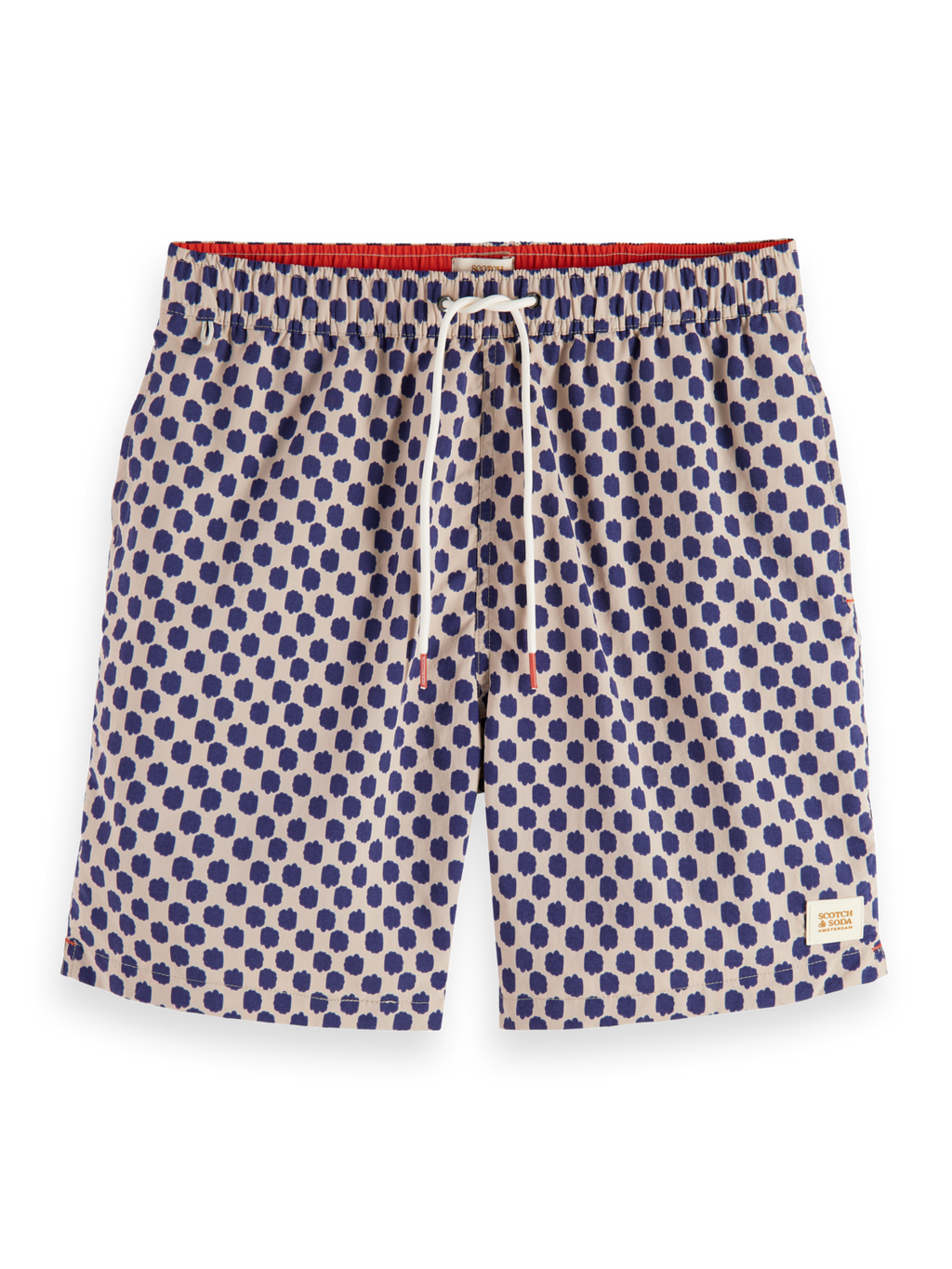 Polka Navy Blue