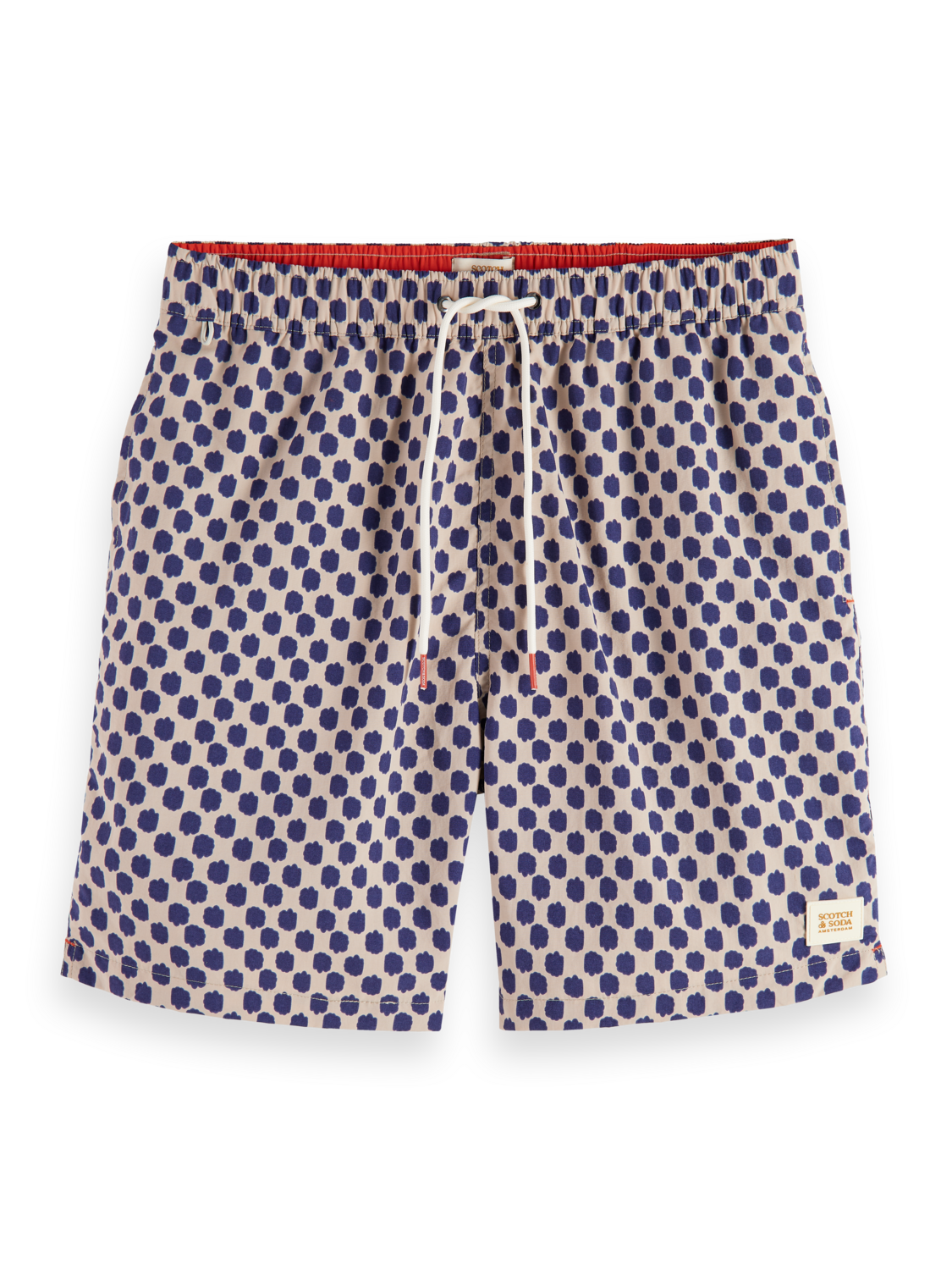 Polka Navy Blue