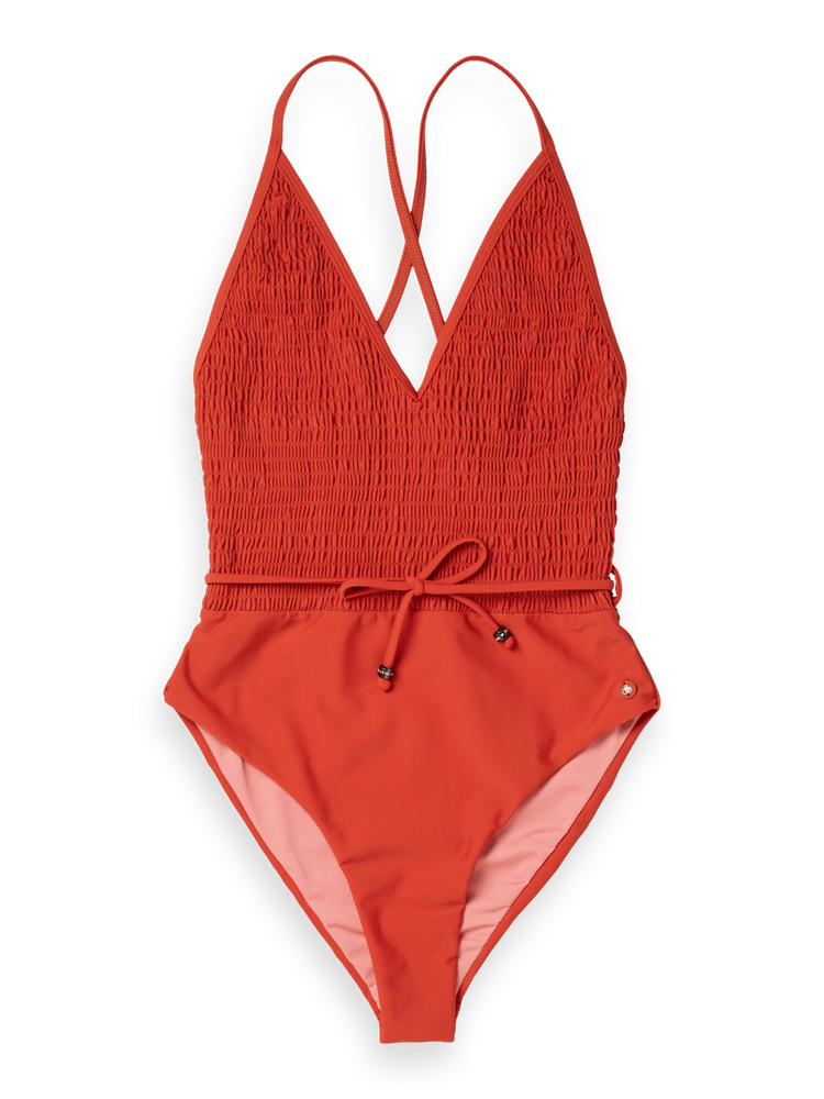 Swimsuit With Smock Detail