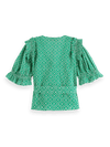 Green Broderie Anglaise