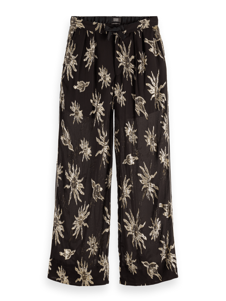 Eleni Mystic Sky Lurex Pyjama Pant