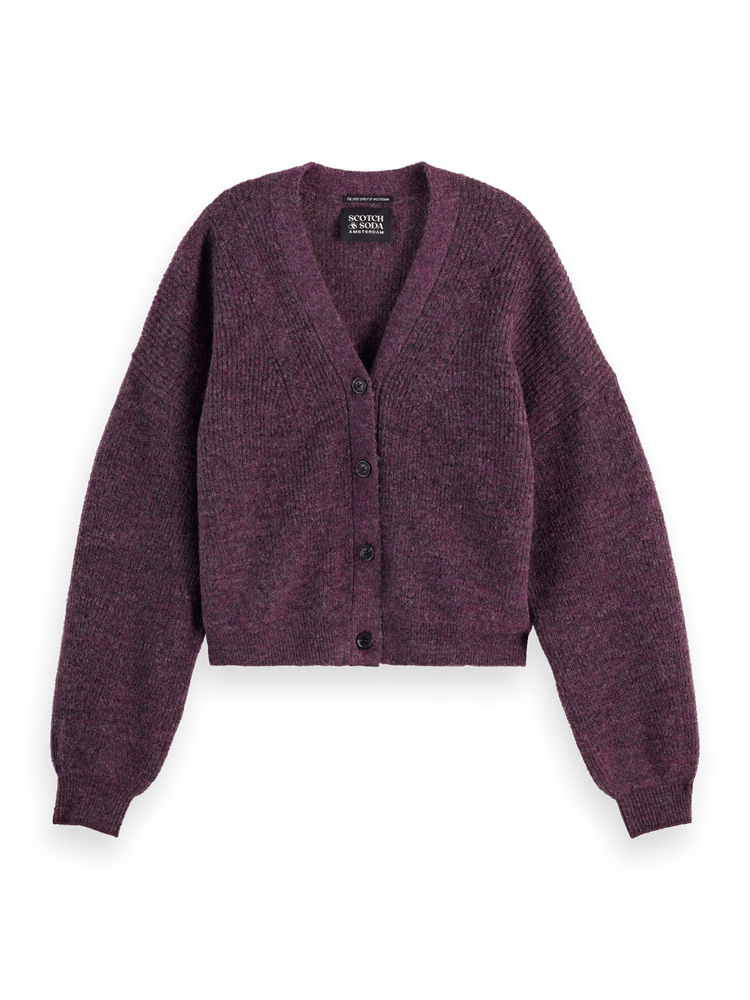 Relaxed Fit Fuzzy Cardigan Scotch Soda
