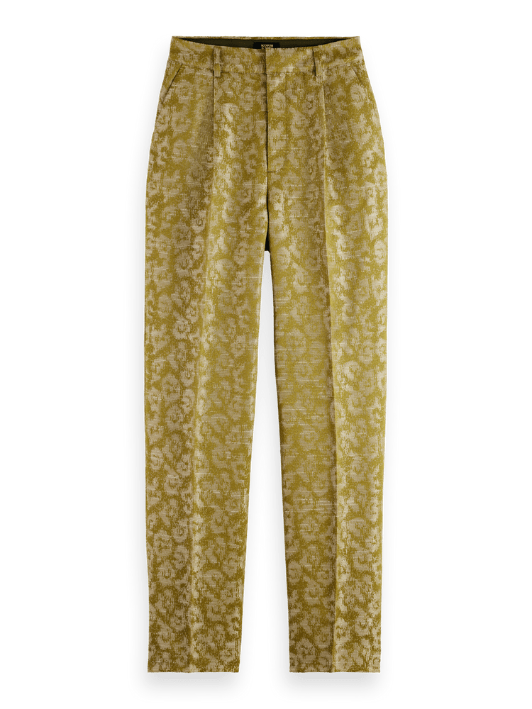 Robyn Ikat Leopard Relaxed Tapered Pant