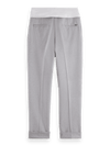 Lily High Rise Flipped Waist Tailored Pant