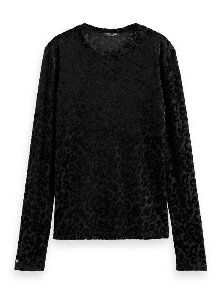 Poetry Leopard Black