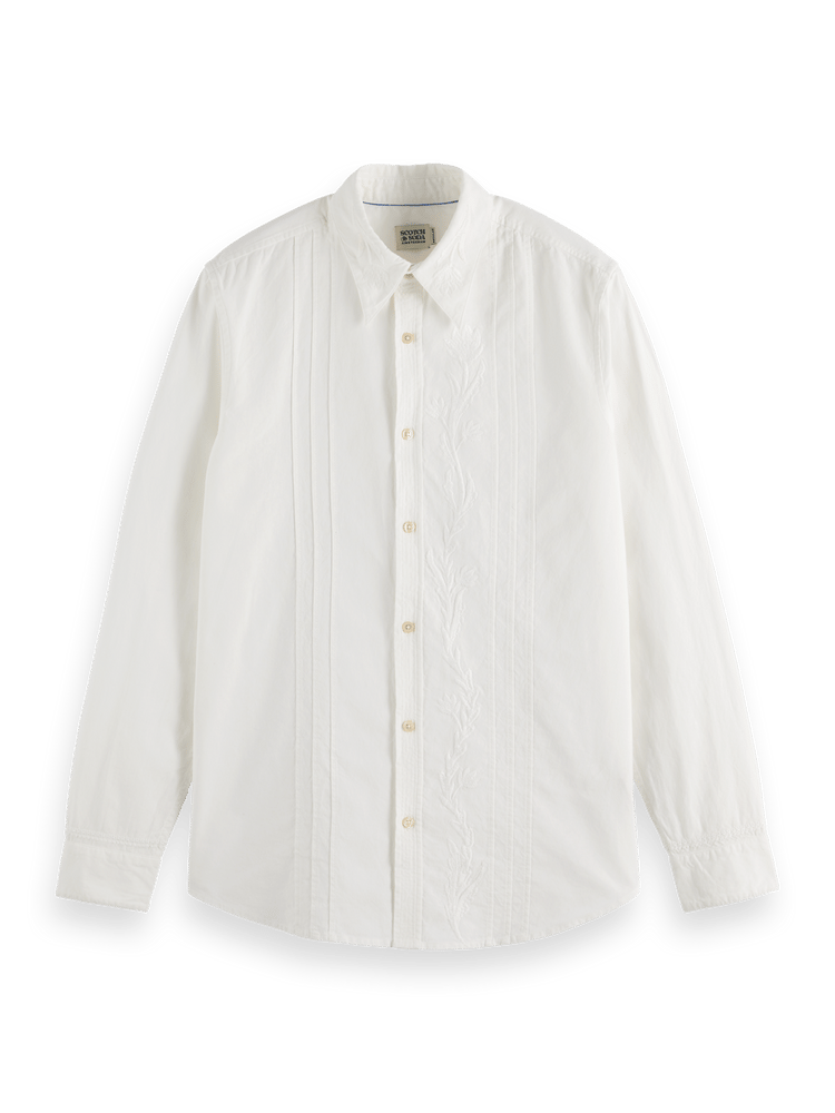 Regular-Fit Tuxedo Shirt