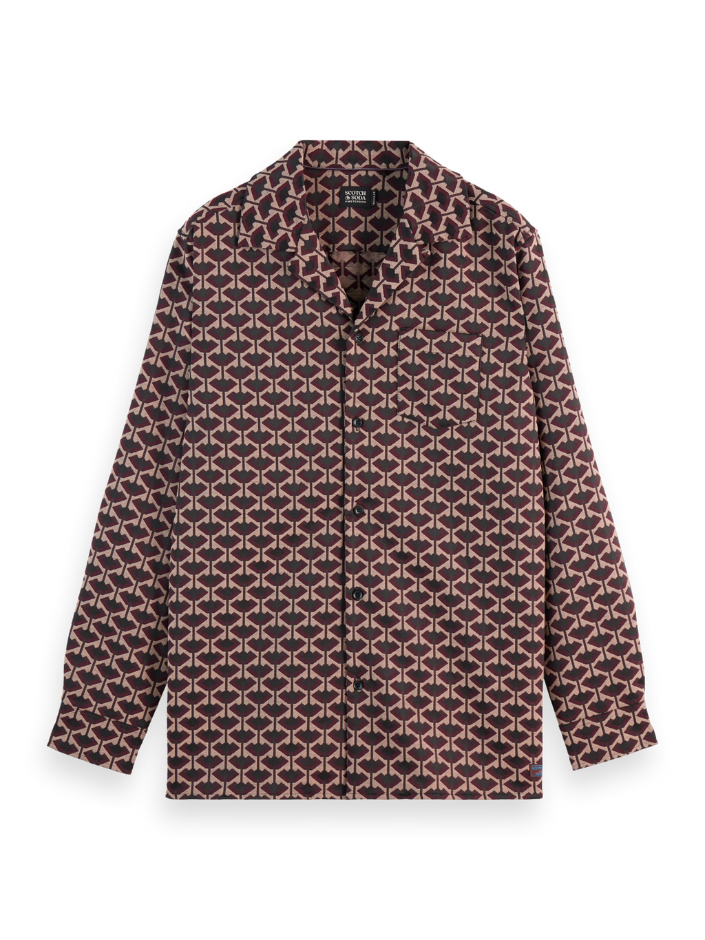 Regular-Fit Jacquard Shirt