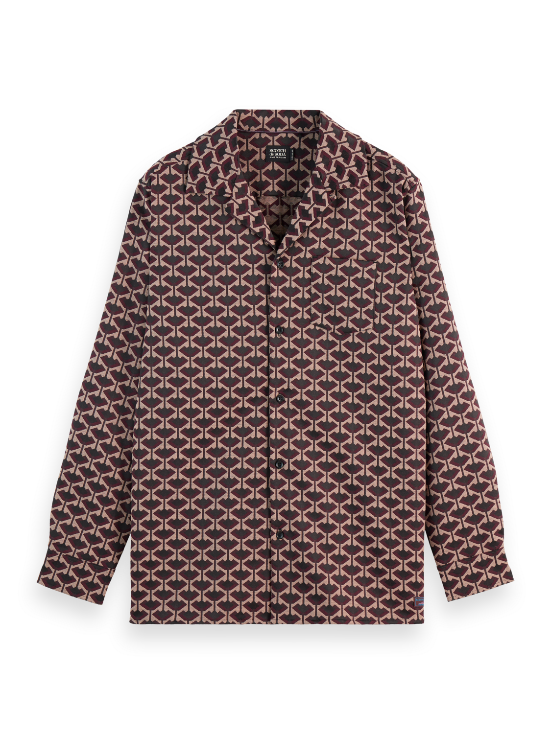 Regular-Fit Jacquard Shirt