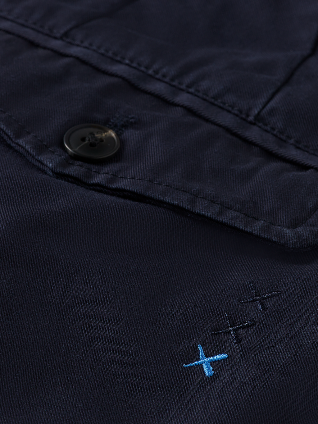 Loose Tapered Pleated Cotton-Tencel Cargo Pant