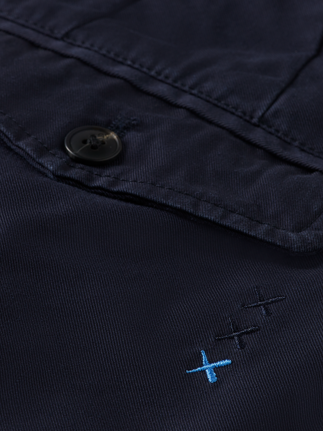 Loose Tapered Pleated Cotton-Tencel Cargo Pant