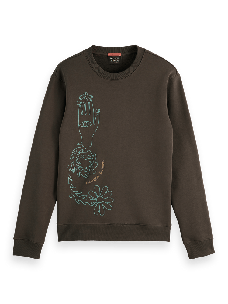 Embroidered Sweatshirt Scotch Soda