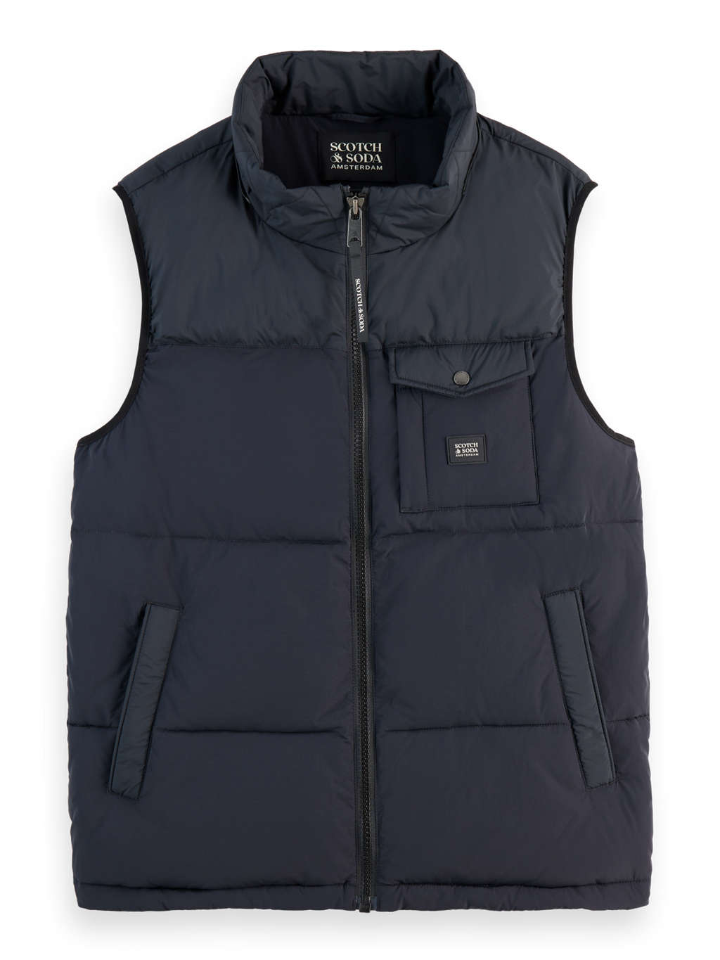 Quilted Hooded Vest