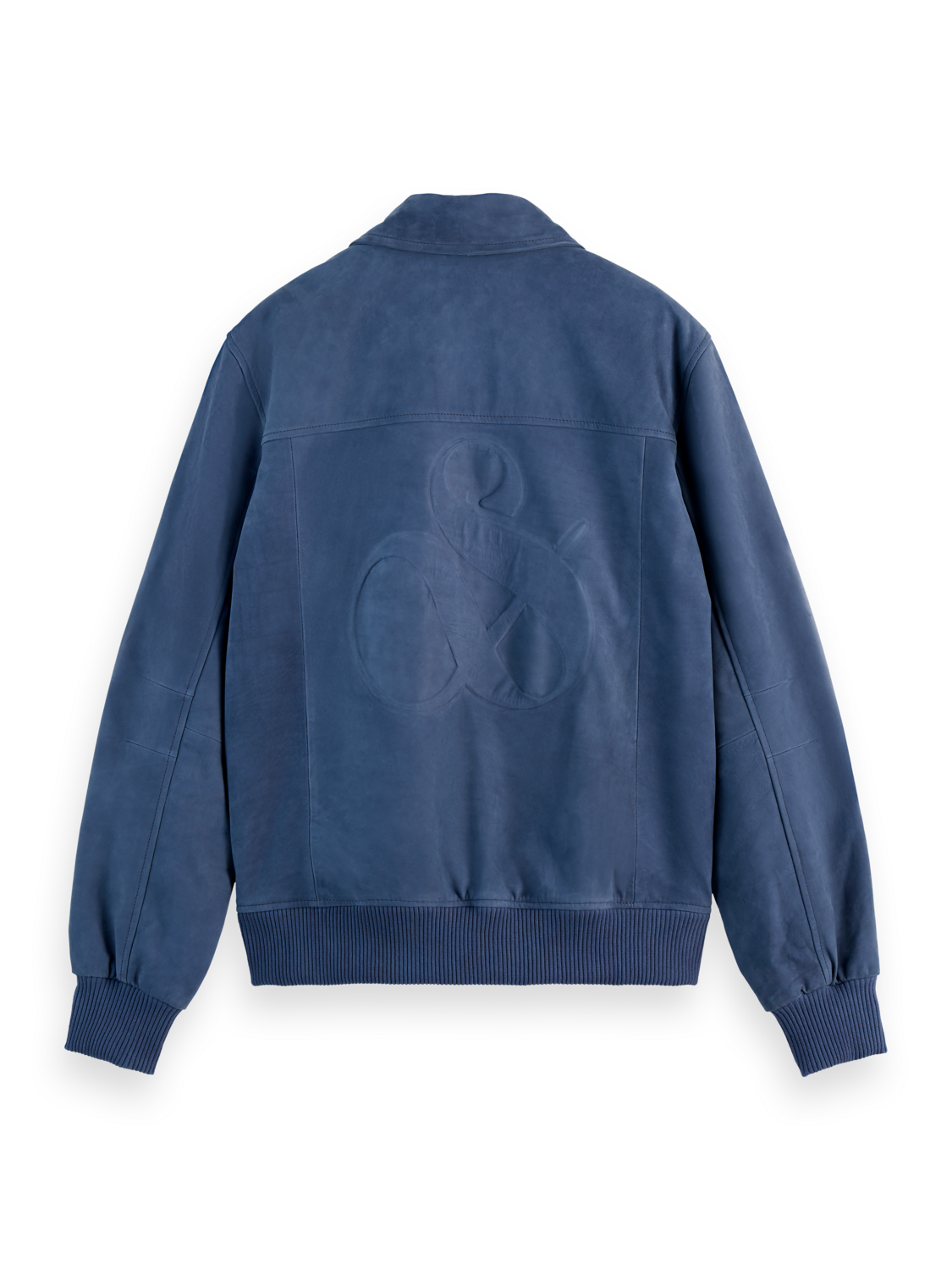 Leather Blouson Jacket