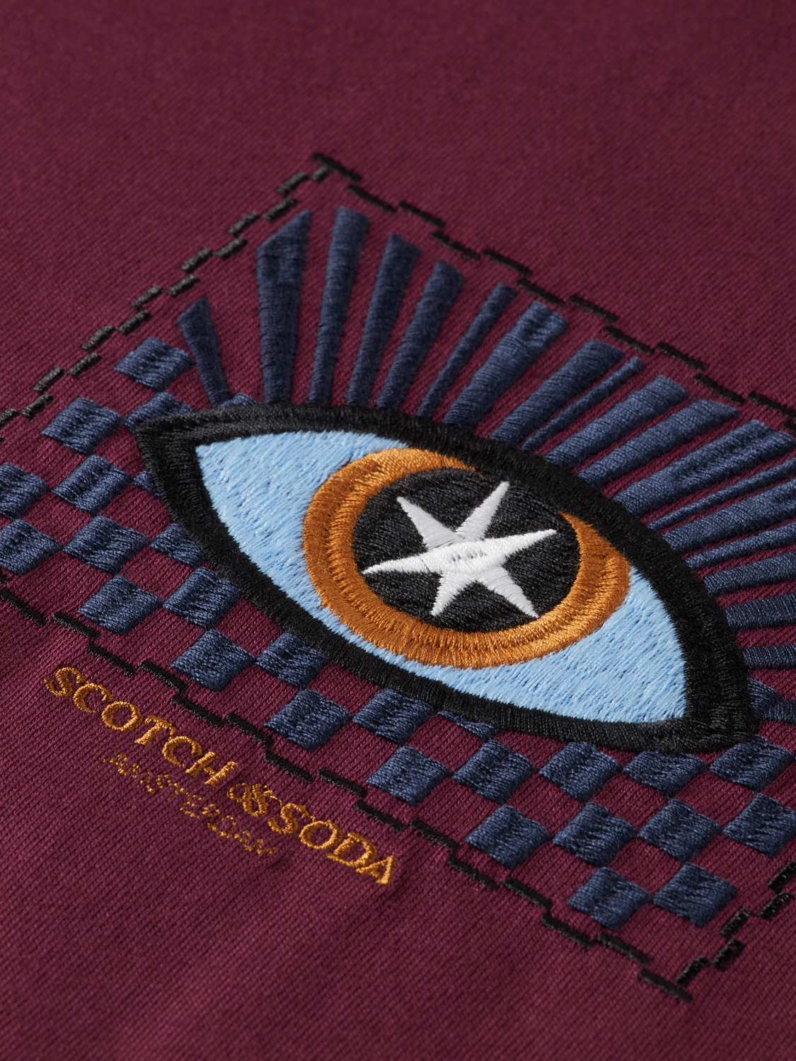 Embroidered Front Artwork Relaxed Fit T-Shirt