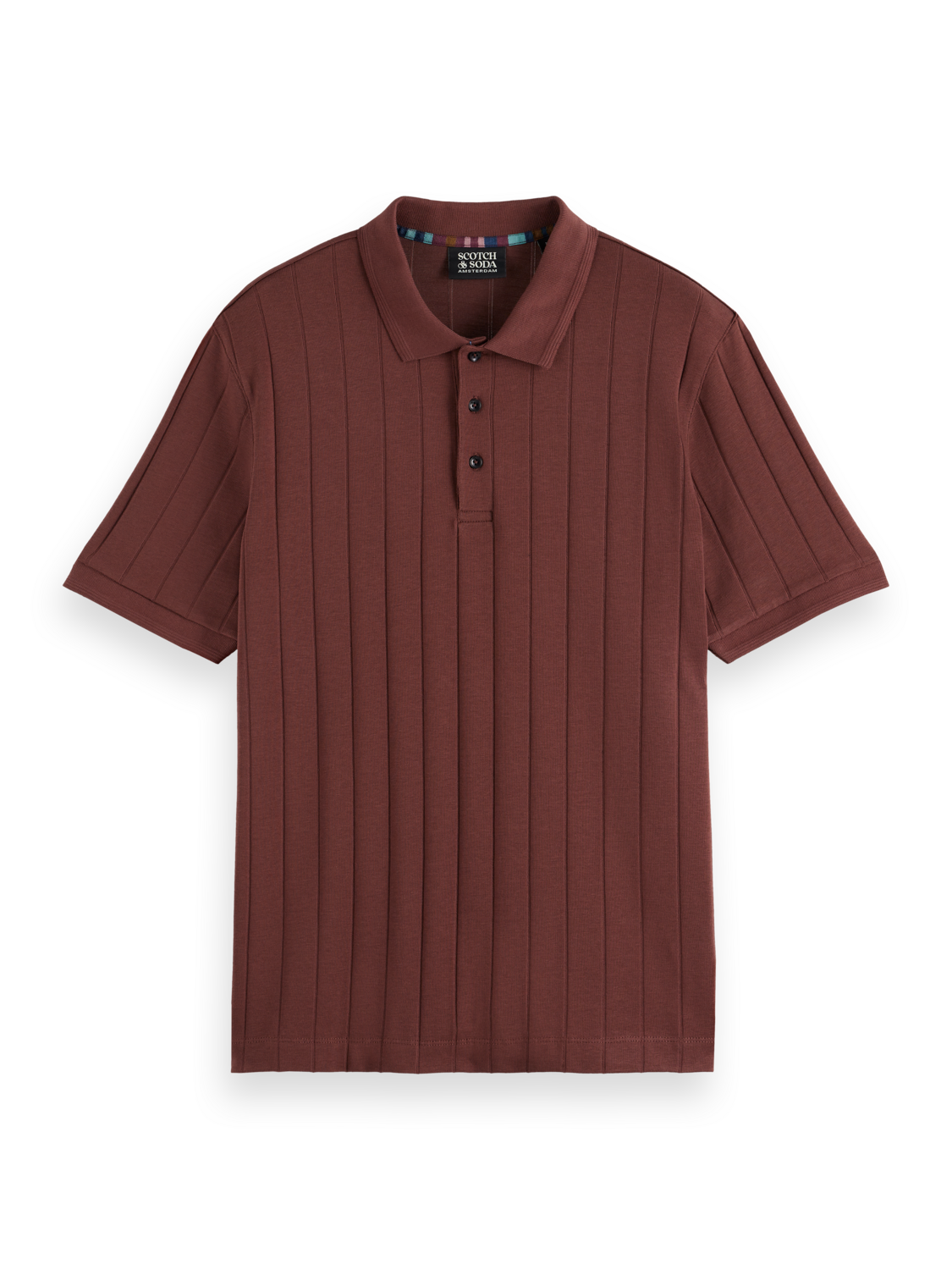 Rib Knit Polo