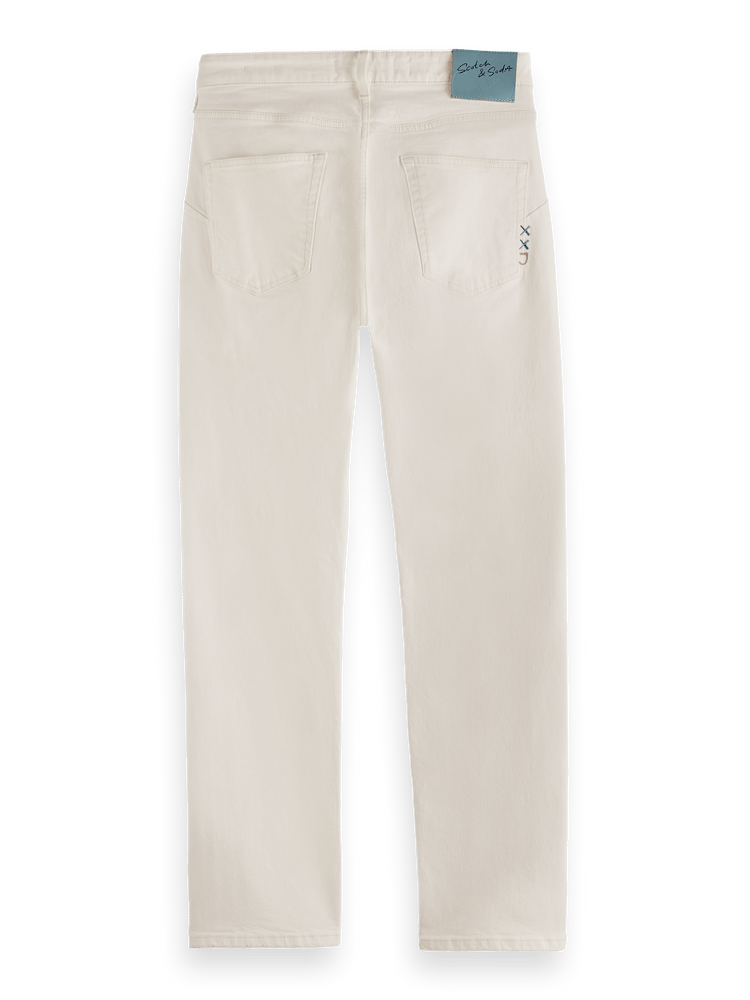 Scotch & Soda x Joe Jonas The Zee Straight Fit Jeans | Vintage White