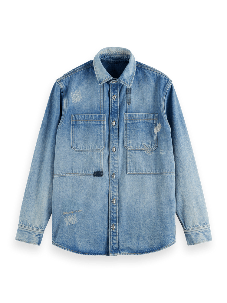 Scotch & Soda x Joe Jonas Regular Fit Denim Shirt | Notes From Joe