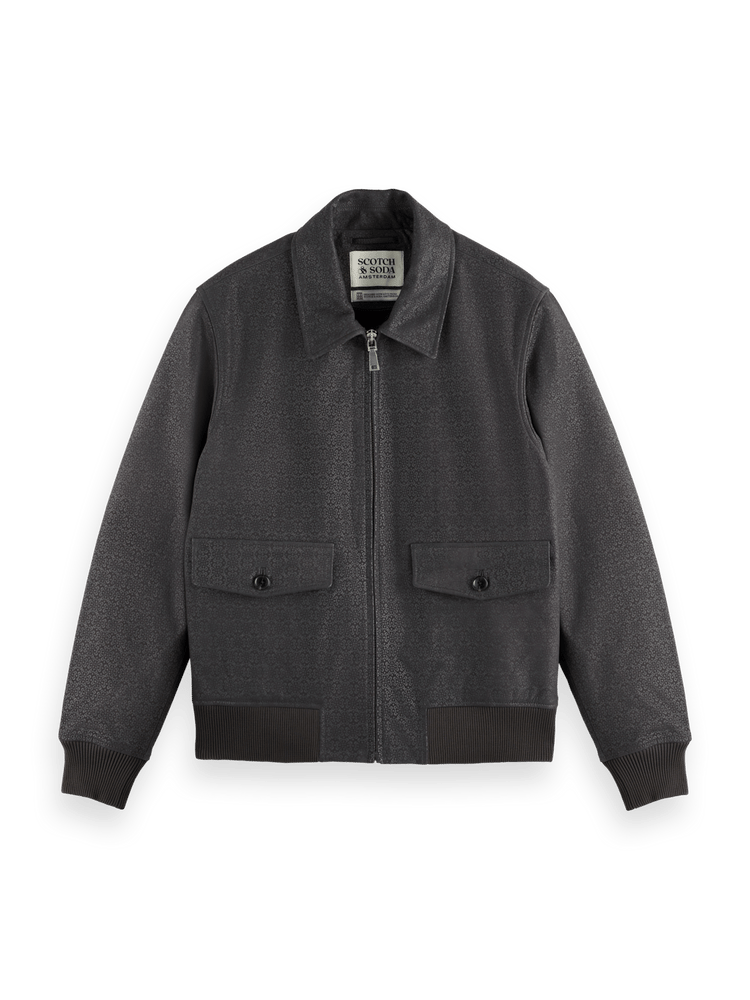 Scotch & Soda x Joe Jonas Suede Blouson Jacket